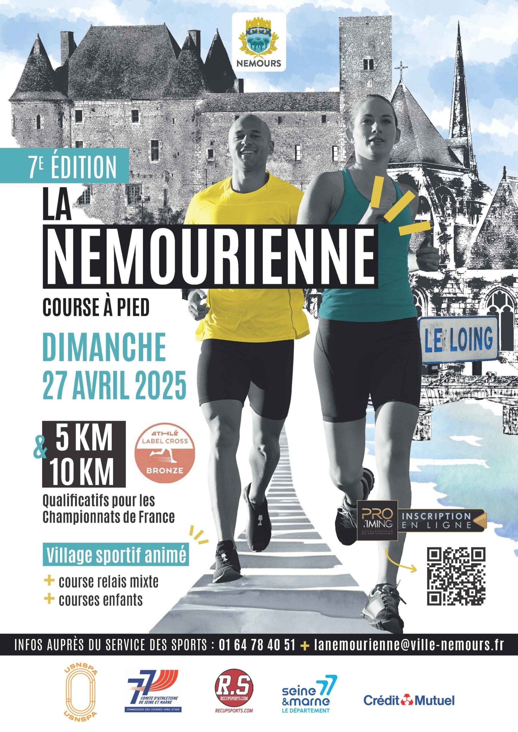 Agenda sport : La Nemourienne 2025