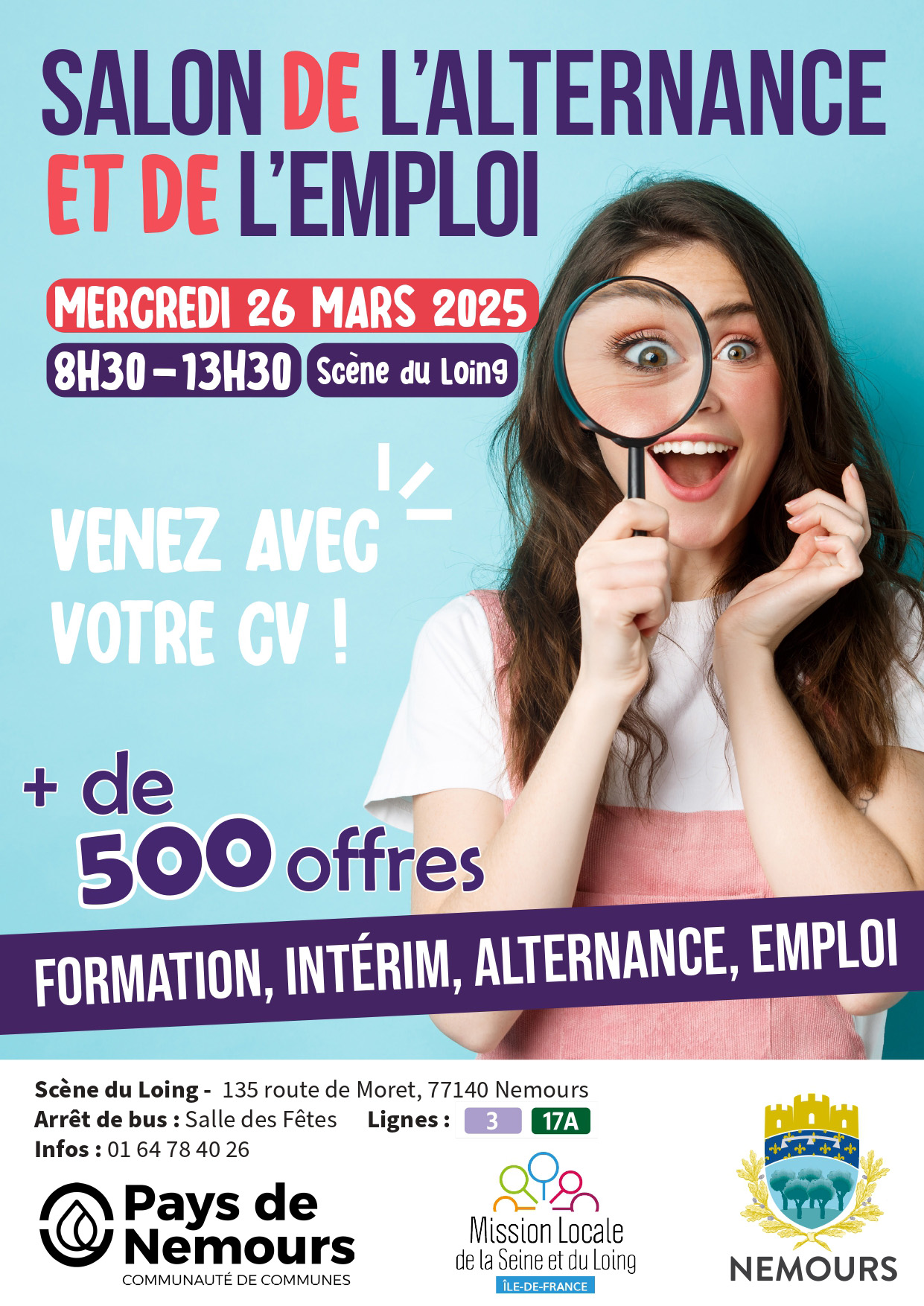Le Salon de l'alternance et de l'emploi revient à Nemours
